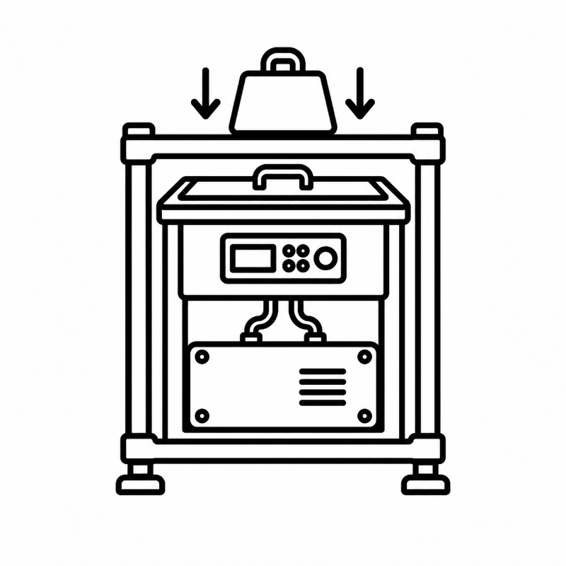 Ultrasonic Cleaner Cabinets Frame Load 