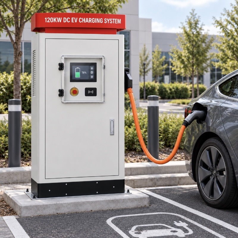 Outdoor DC EV Charging Station