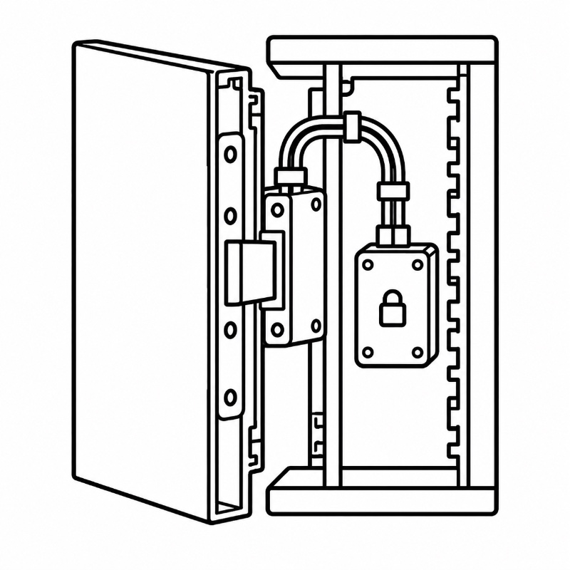 Smart Parcel Locker Cabinet Lock Integration