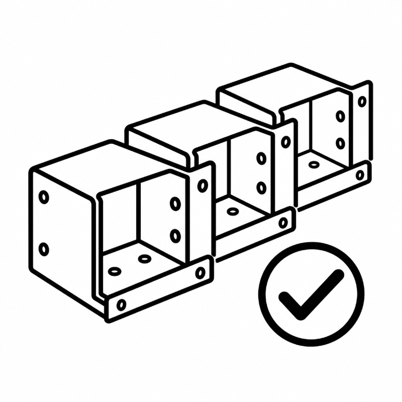 electronic equipment housing Part Fit