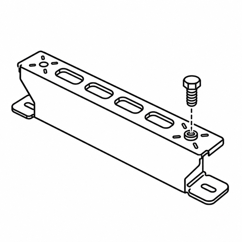 custom metal mounting bracket Hole & Fastening Features