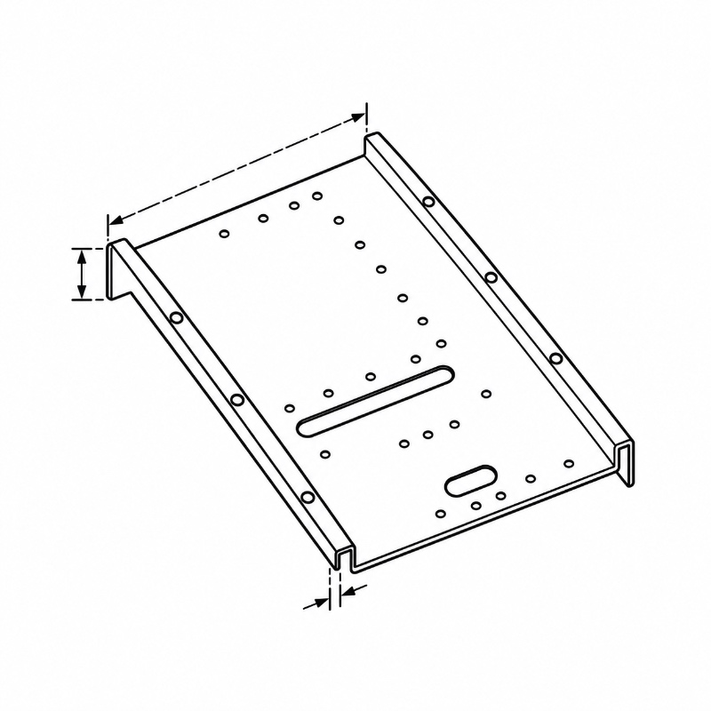 Precision Sheet Metal Cover Cover Geometry & Edges